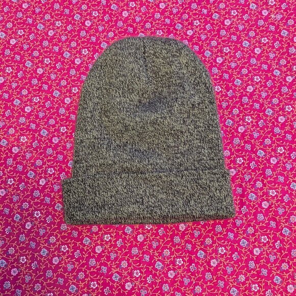 Carhartt Embroidered Watch Cap 2.0 Cuffed Beanie Hat Heathered Brown Tan Active - Picture 3 of 5